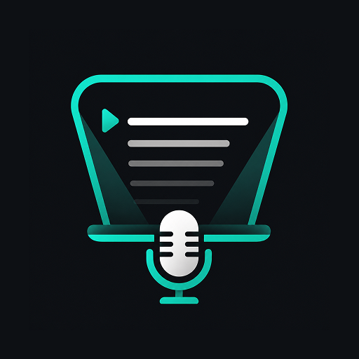 Teleprompter - For Creators app icon